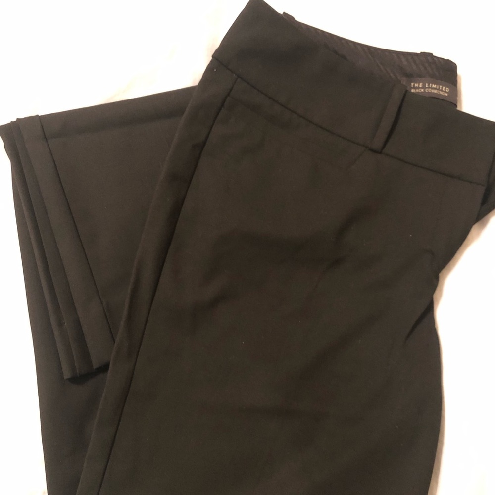 The Limited Drew Fit Bootcut Black Pants 6L